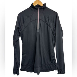 MEC Black Quarter Zip Performance Pullover Athleisure XL
